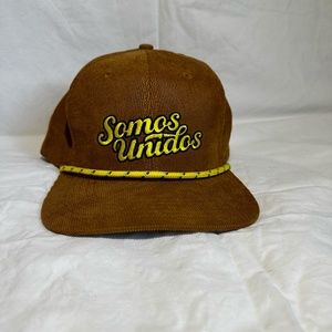 Somos Unidos Soccer Hat - Light Brown